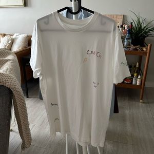 COACH Script T Shirt for Men - Medium